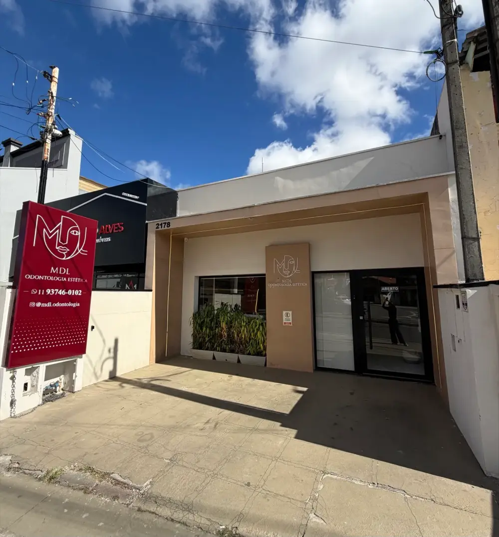 Fachada da MDL Odontologia Estética em Atibaia, Alameda Prof. Lucas Nogueira Garcez, 2178, Jardim Paulista